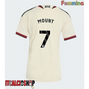 Manchester United Mason Mount #7 Terza Maglia Femmina 2026-27 Manica Corta